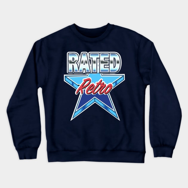 Rated Retro All-Star Crewneck Sweatshirt by RatedRetroNYC